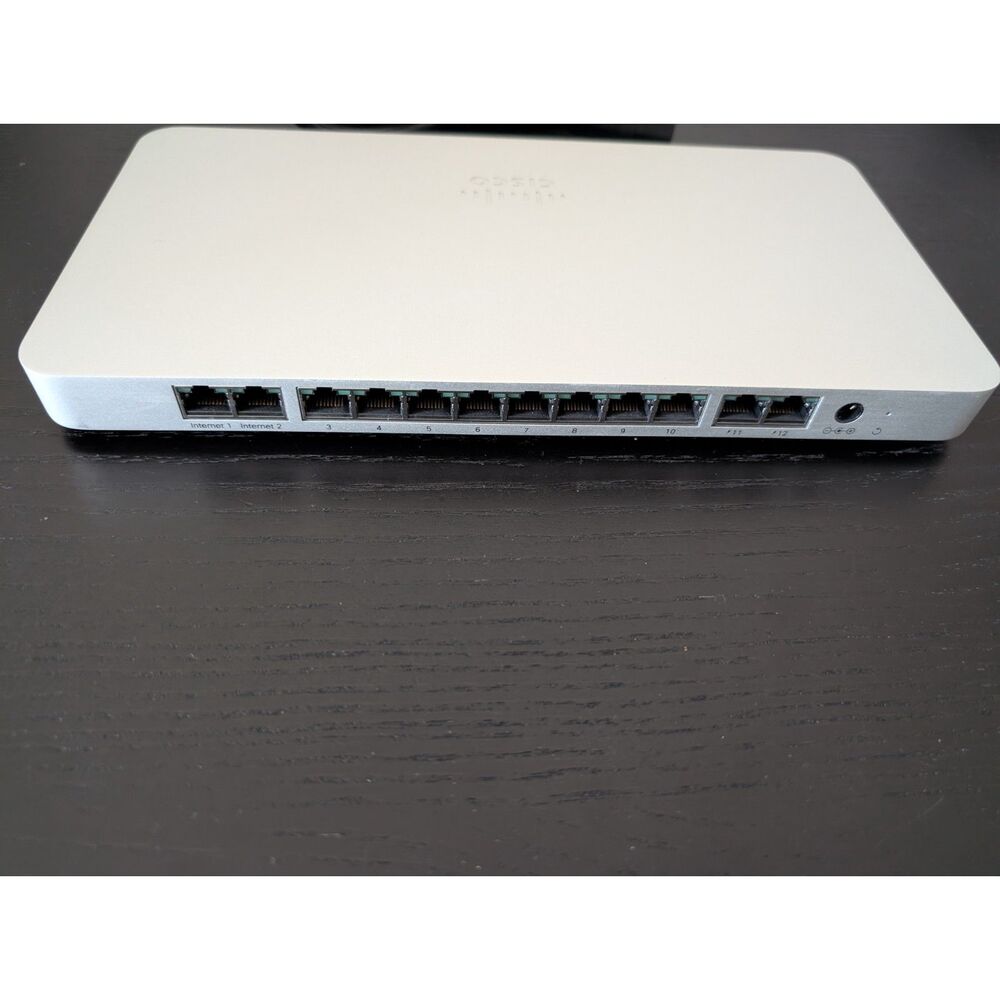 Cisco Meraki MX68 Cloud Managed Security & SD-WAN Appliance with Power Supply - Picture 1 of 5